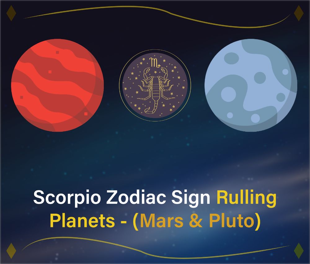 Scorpio Zodiac Sign Ruling Planets