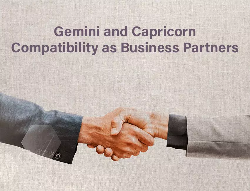 Gemini and Capricorn Compatibility as Business Partners