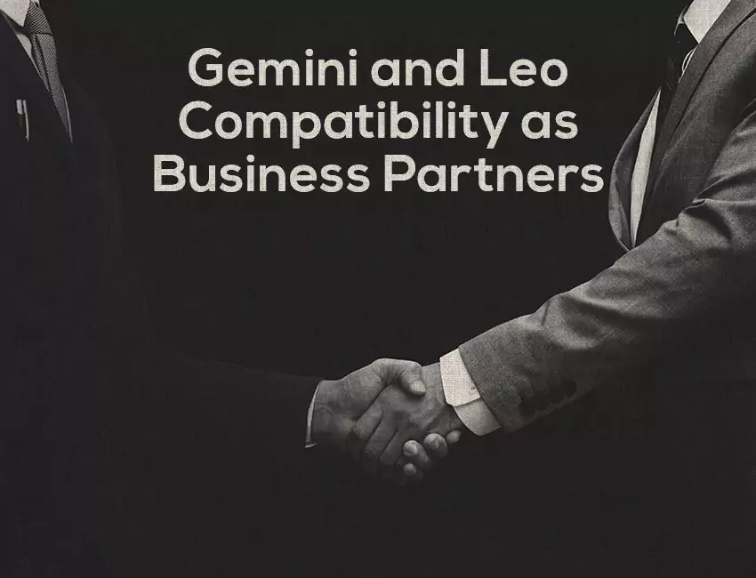 Gemini and Leo Compatibility as Business Partners
