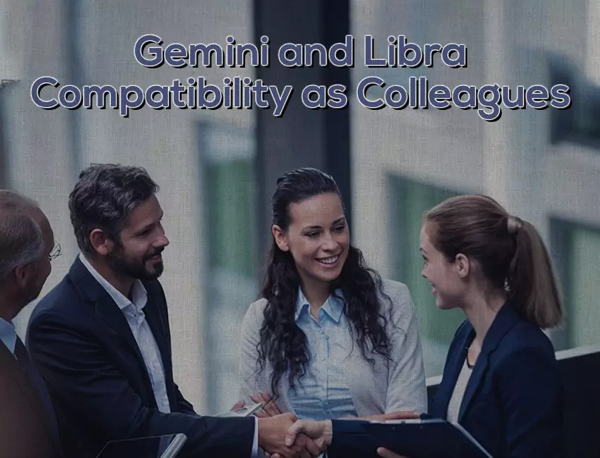 Gemini and Libra Compatibility as Colleagues