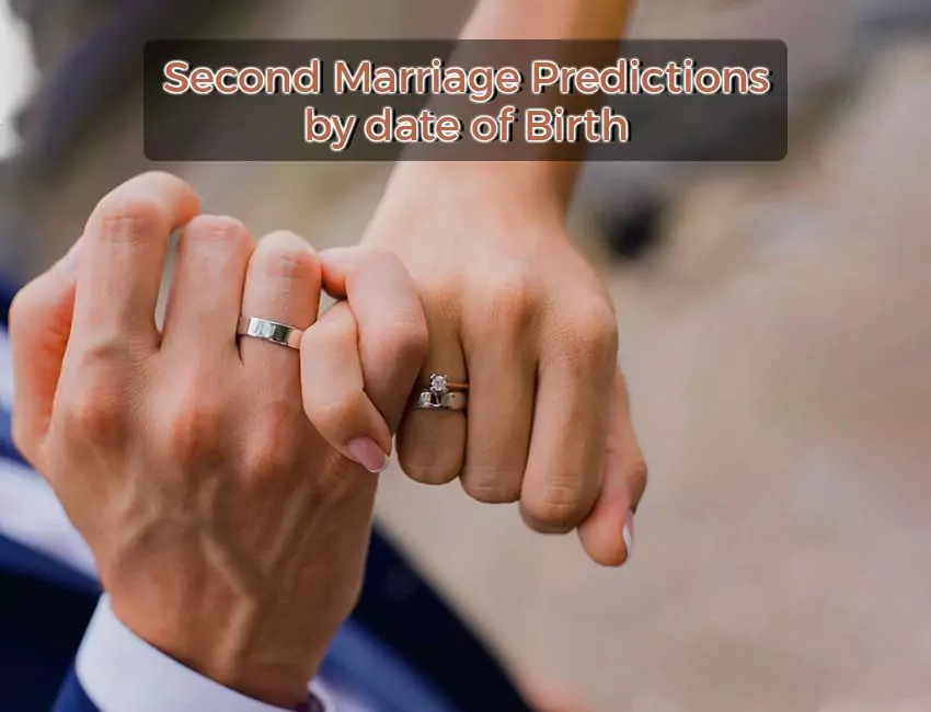 Second Marriage Prediction by Date of Birth