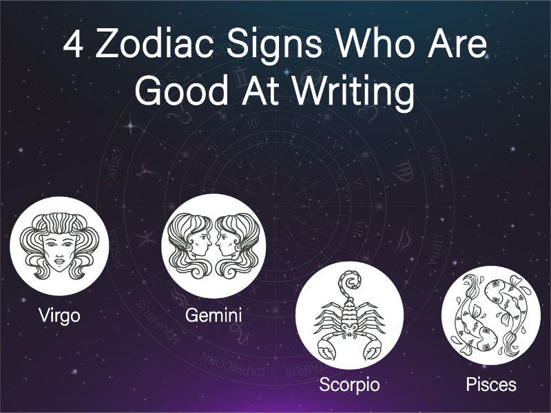 4 Zodiac Sign good at writing