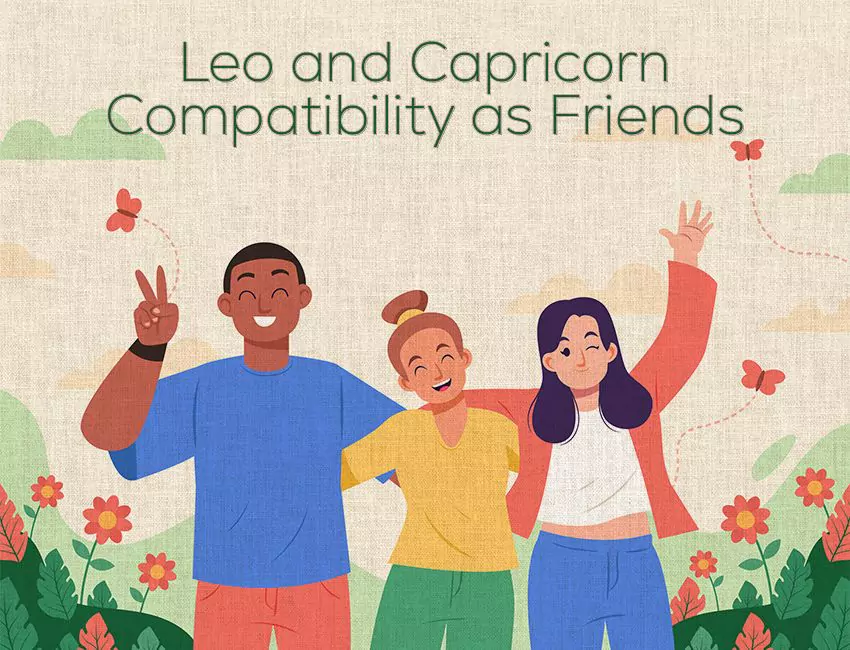 Leo and Capricorn Compatibility as Friends