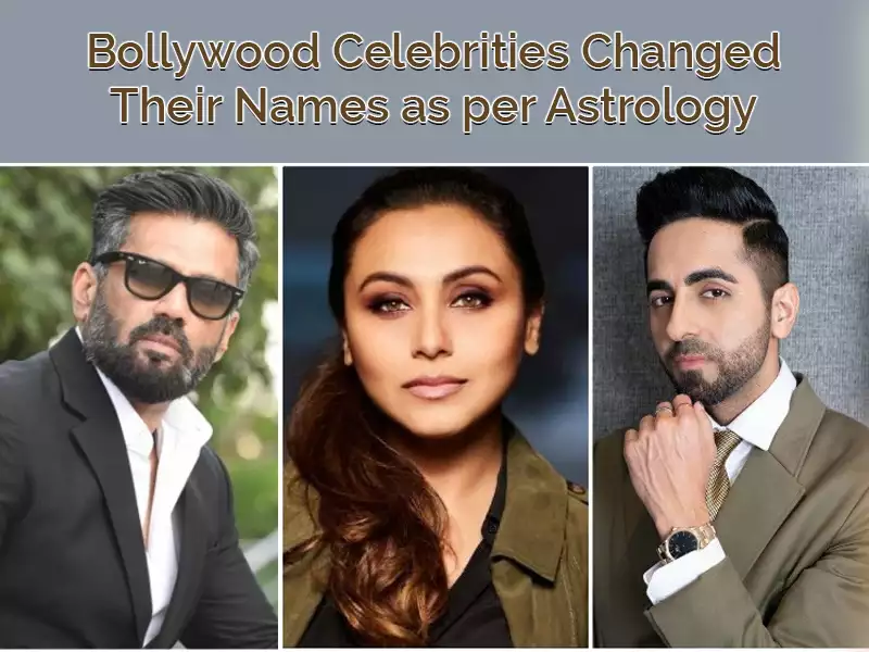 Bollywood Celebrities who changed their names