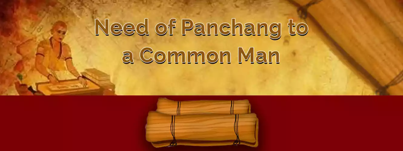 Need of panchang common man