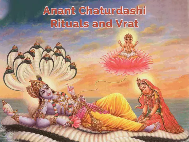 Anant Chaturdashi Rituals