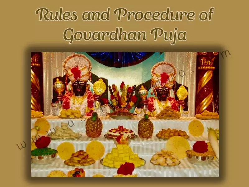 Procedure of Govardhan Puja