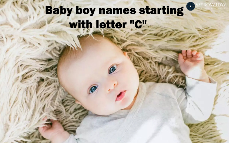 Baby Boy Names with the Letter C