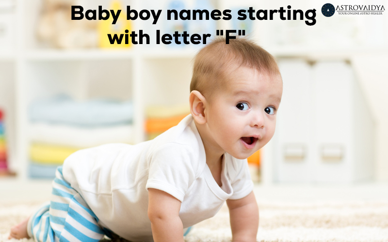 Baby Boy Names with the Letter F