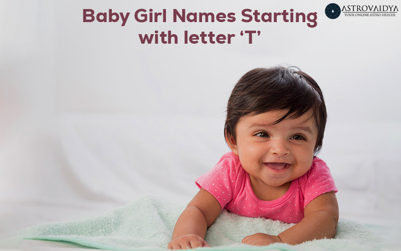Baby Girl Names Starting with Letter T