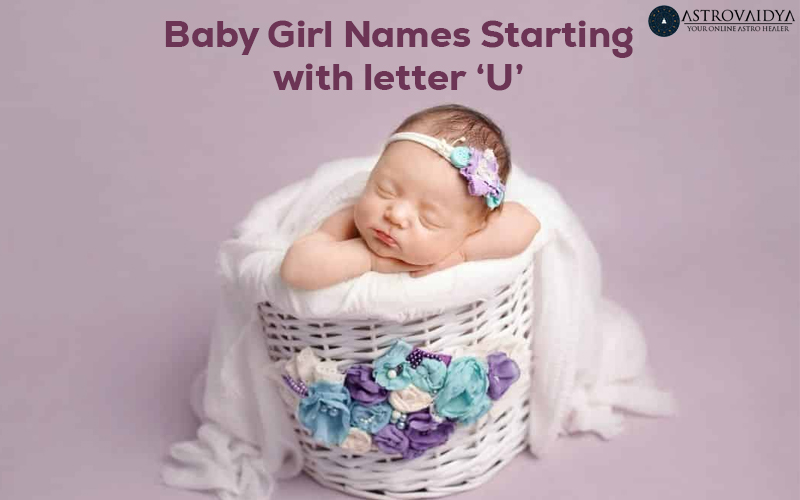 Baby Girl Names Starting with Letter U