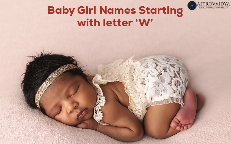 Baby Girl Names Starting with Letter W