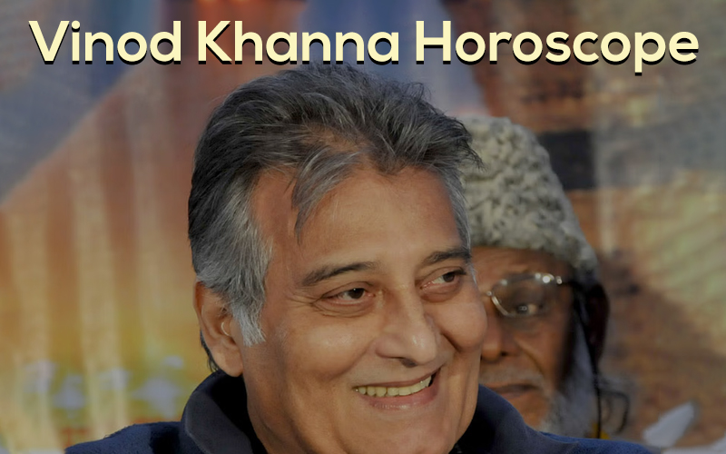 Vinod Khanna Horoscope