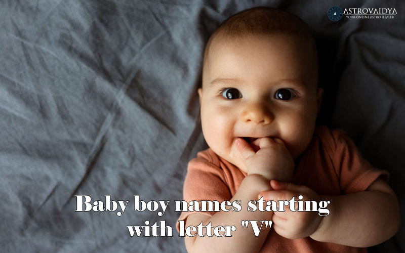 Baby Boy Names starting with the Letter V