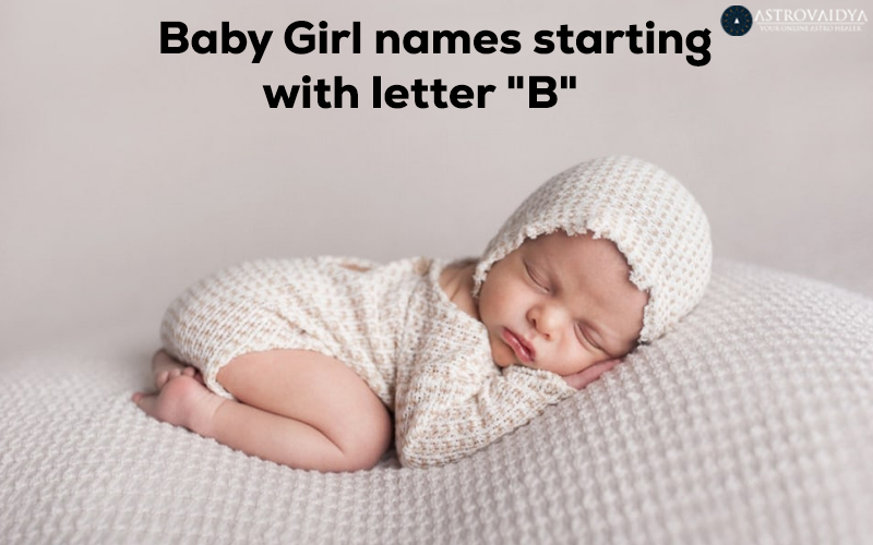 Baby Girl Names starting with the Letter B