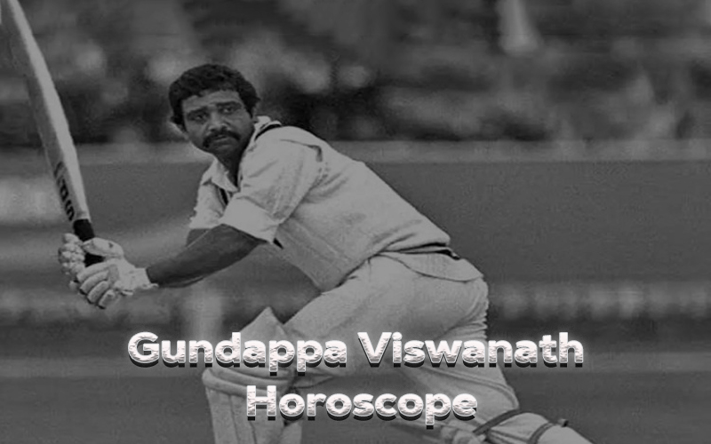 Gundappa Viswanath Horoscope