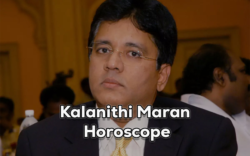 Kalanithi Maran Horoscope |