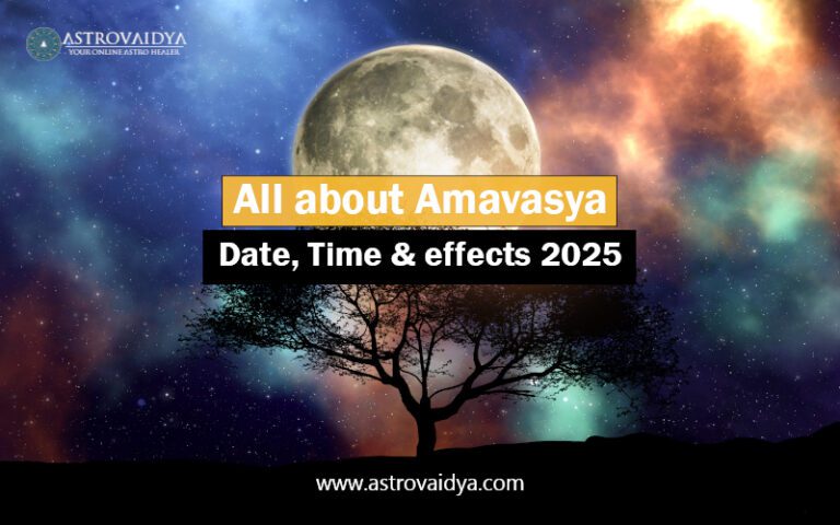 All about Amavasya Date, Time & effects in 2025 | Astrovaidya