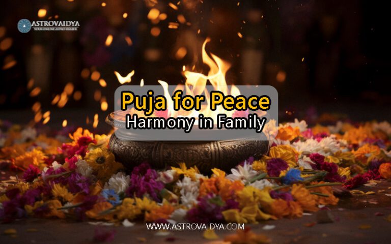 It sometimes seems hard to find moments of calm in this hectic modern world. But we may open the way to a more tranquil life by using the age-old puja for peace & harmony.