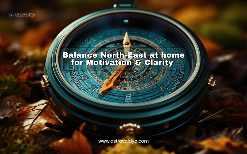 Balance North-East (NE) at home for Motivation & Mental Clarity